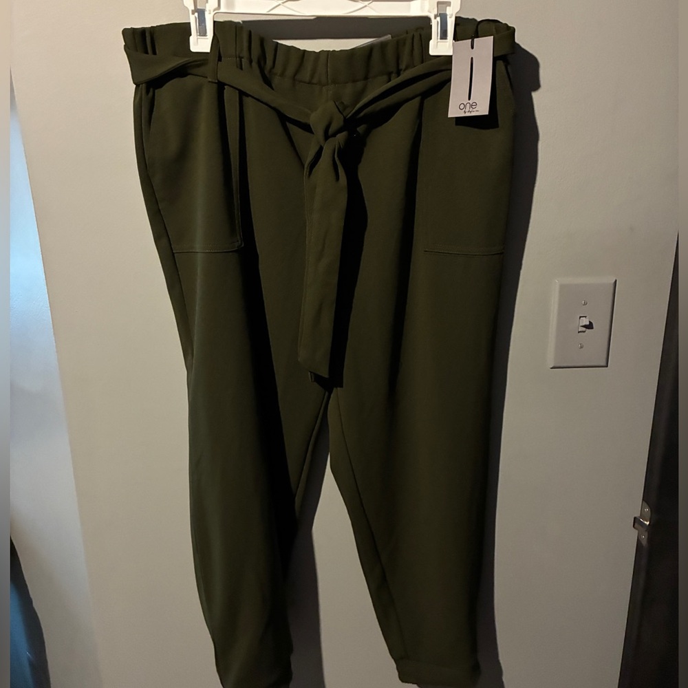 NWT Army Green Joggers